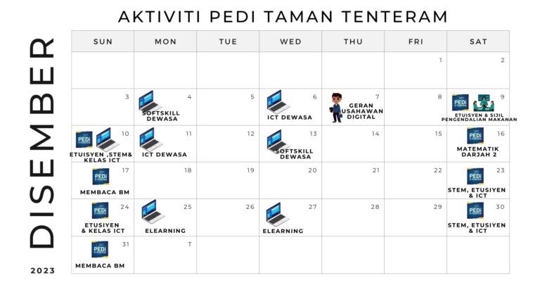KALENDAR AKTIVITI DEC2023